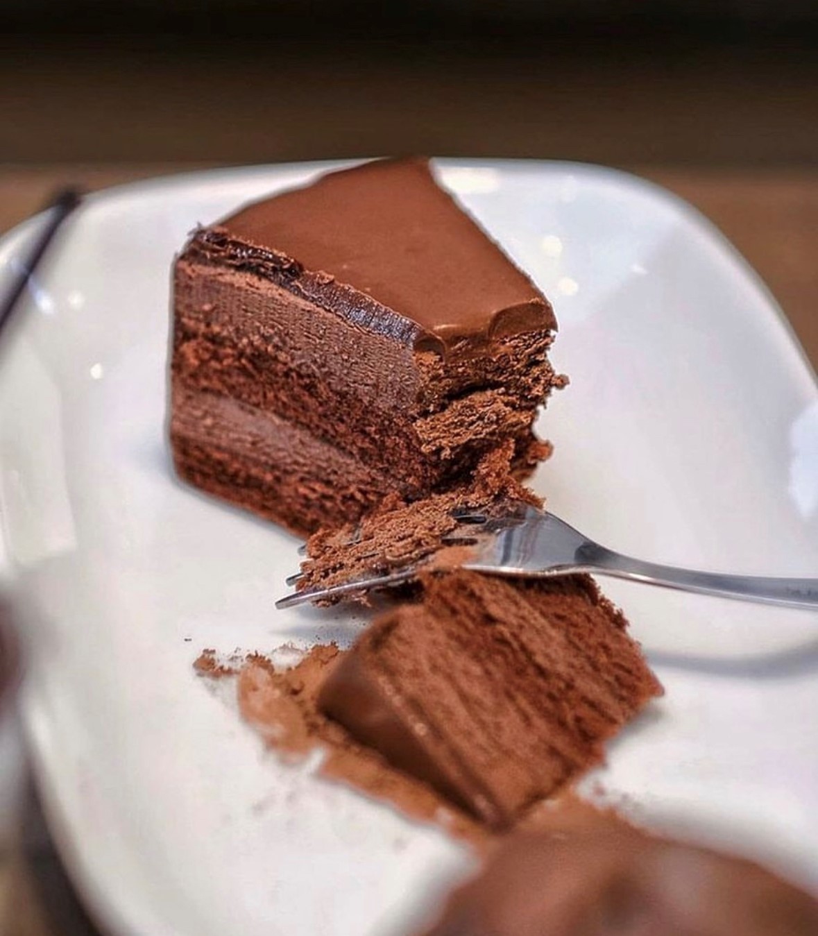 《Chocolate Origin》のチョコレートケーキ